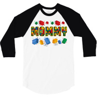 Mom Brick Builder Funny Blocks Master Builder T Shirt 3/4 Sleeve Shirt | Artistshot