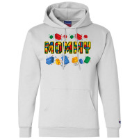 Mom Brick Builder Funny Blocks Master Builder T Shirt Champion Hoodie | Artistshot