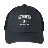 East Greenwich Rhode Island Ri Vintage Athletic Sports Desig T Shirt Pa Trucker Cap | Artistshot