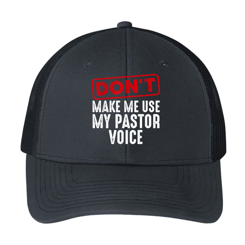 Funny Pastor Art For Men Women Christian Preacher Priest T Shirt Pa Trucker Cap by erinlorrai | Artistshot