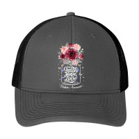 Diabetes Diabetic Faith Hope Love Gray Blue Ribbon 39 Diabetes Awarene Pa Trucker Cap | Artistshot