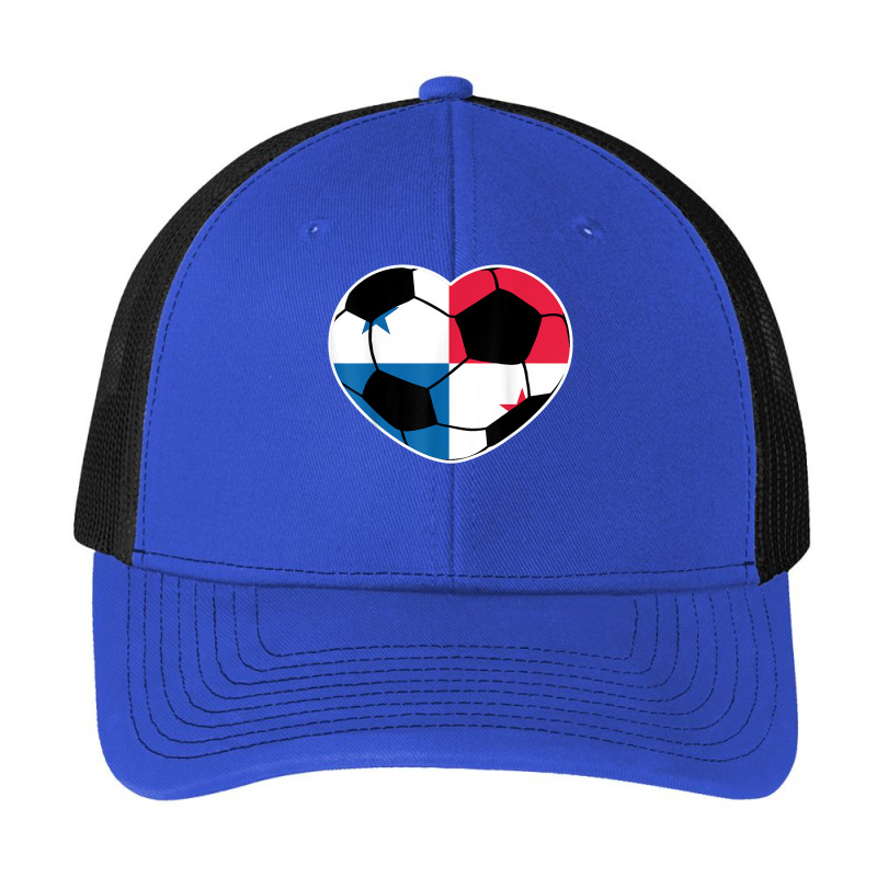 Panama Soccer Ball Heart Jersey Shirt   Panama Football Gift Pa Trucker Cap by copedoire | Artistshot