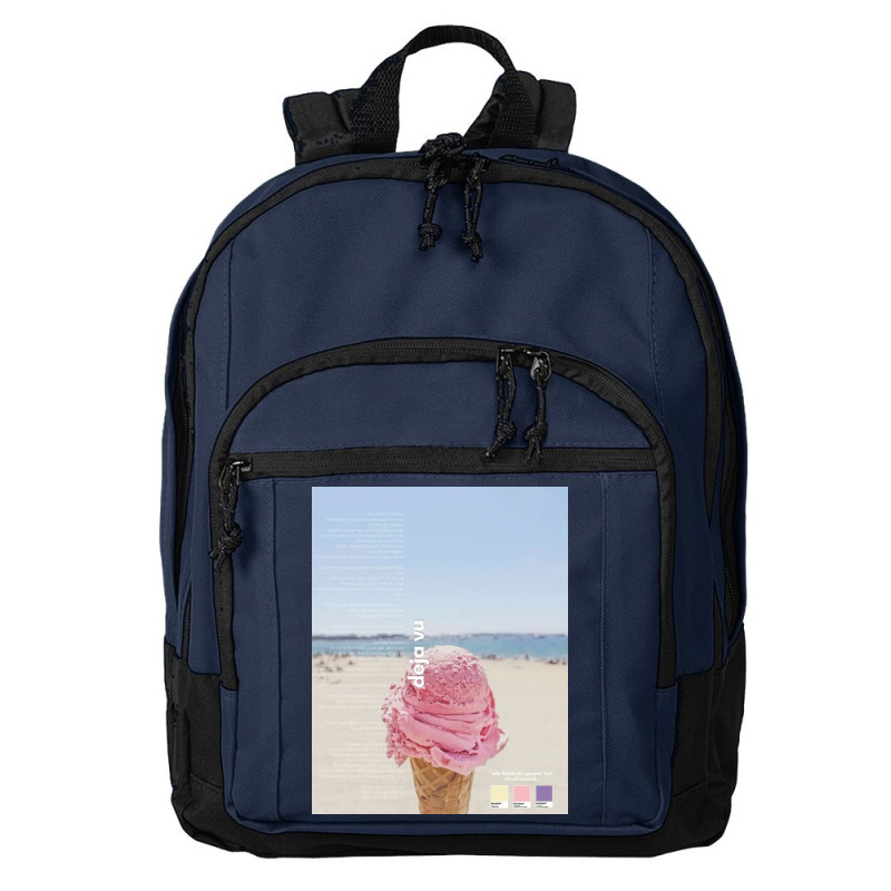 Olivia De Ja Fu Ice Cream Basic Backpack | Artistshot