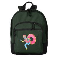 Just Run Because Love Donut Basic Backpack | Artistshot