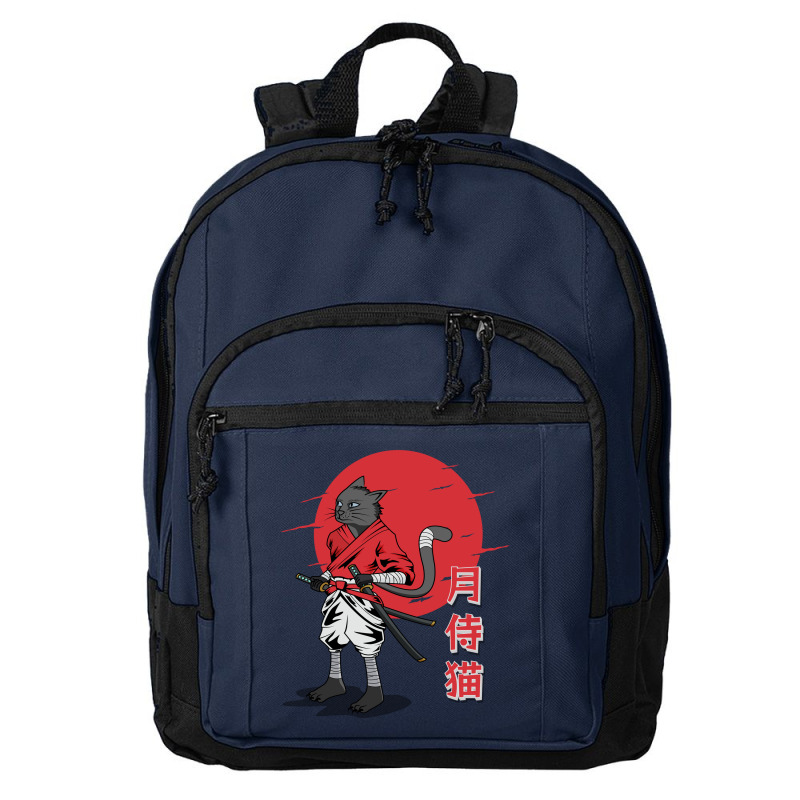 Cat Samurai Basic Backpack | Artistshot