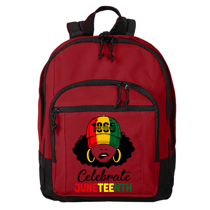 Celebrate Juneteenth 1865 Black Girl Magic Melanin Women T Shirt Basic Backpack | Artistshot