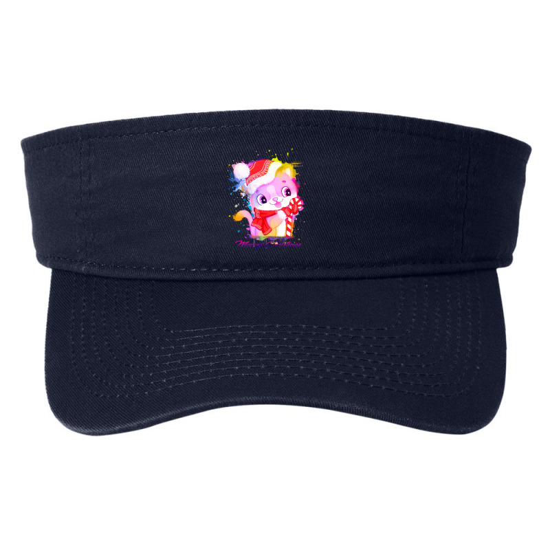 Merry Christmas Cat Fashion Visor | Artistshot