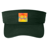 Warm Aesthetic Geometric Abstract Pattern Fashion Visor | Artistshot