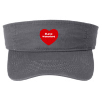 Love Waterford, Hashtag Heart, Love Waterford Fashion Visor | Artistshot