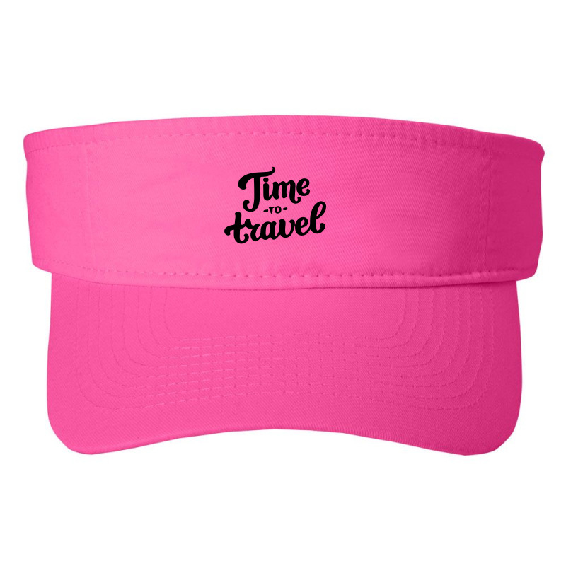 Time To Travel, Time To Travel Fashion Visor by mitubabypodcast | Artistshot