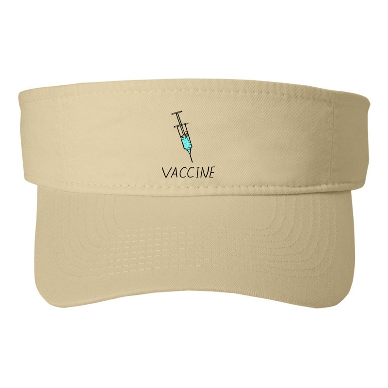 Vaccinated Merch Fashion Visor by innasubyan | Artistshot