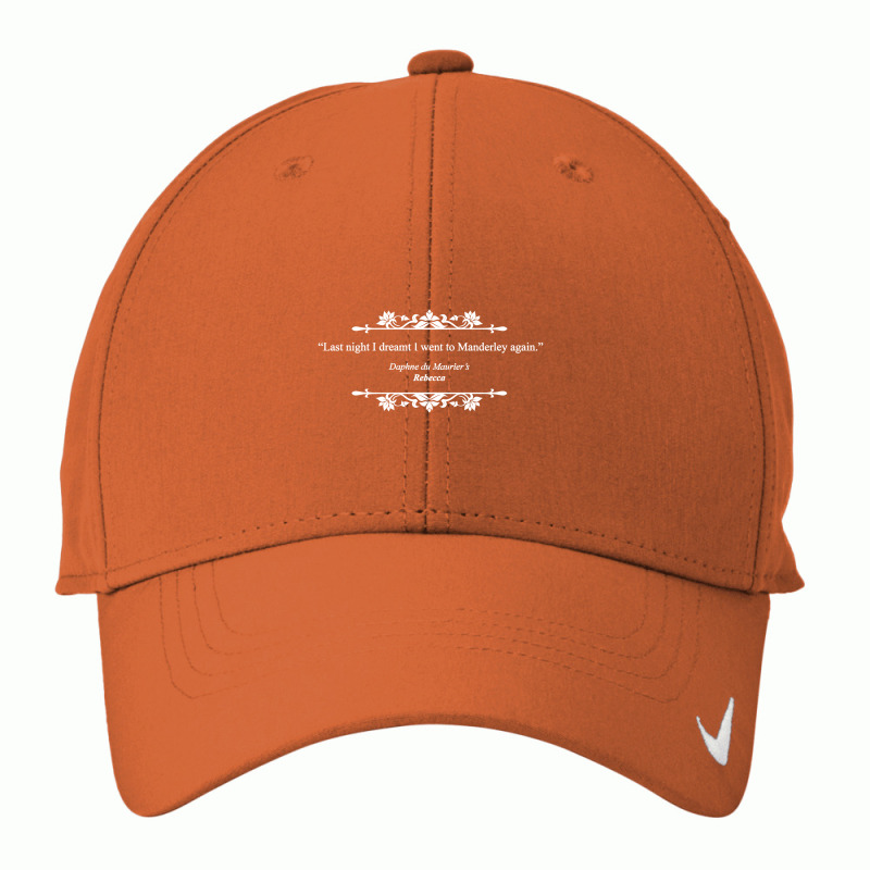 Daphne Du Maurier Rebecca Opening Line Nike Dri-FIT Cap by hidupmereka1 | Artistshot