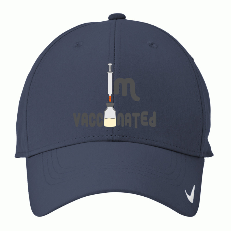 Im Vaccinated Nike Dri-FIT Cap by Zero_art | Artistshot