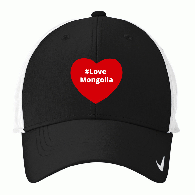 Love Mongolia, Hashtag Heart, Love Mongolia Nike Dri-FIT Cap by chillinxs | Artistshot