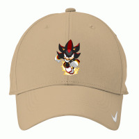 Black Super Hedgehog Running Forward Nike Dri-fit Cap | Artistshot