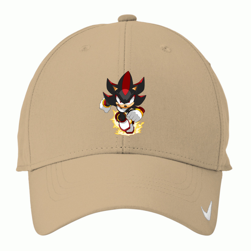 Black Super Hedgehog Running Forward Nike Dri-FIT Cap by MalcolmJAlberty | Artistshot