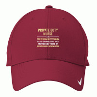 Private Duty  Nurse I Do Precision Guesswork. Funny Gift Nike Dri-fit Cap | Artistshot