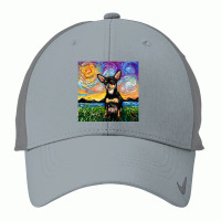 Short Hair Black And Tan Chihuahua Night,chihuahua Nike Dri-fit Cap | Artistshot