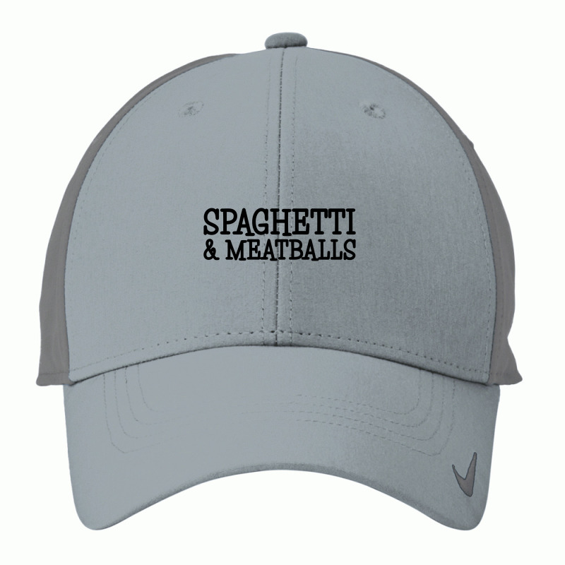 Spaghetti & Meatballs Nike Dri-FIT Cap by pitulikur.duapuluhtujuh | Artistshot