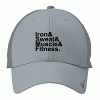 Iron & Sweat & Muscle & Fitness Nike Dri-fit Cap | Artistshot