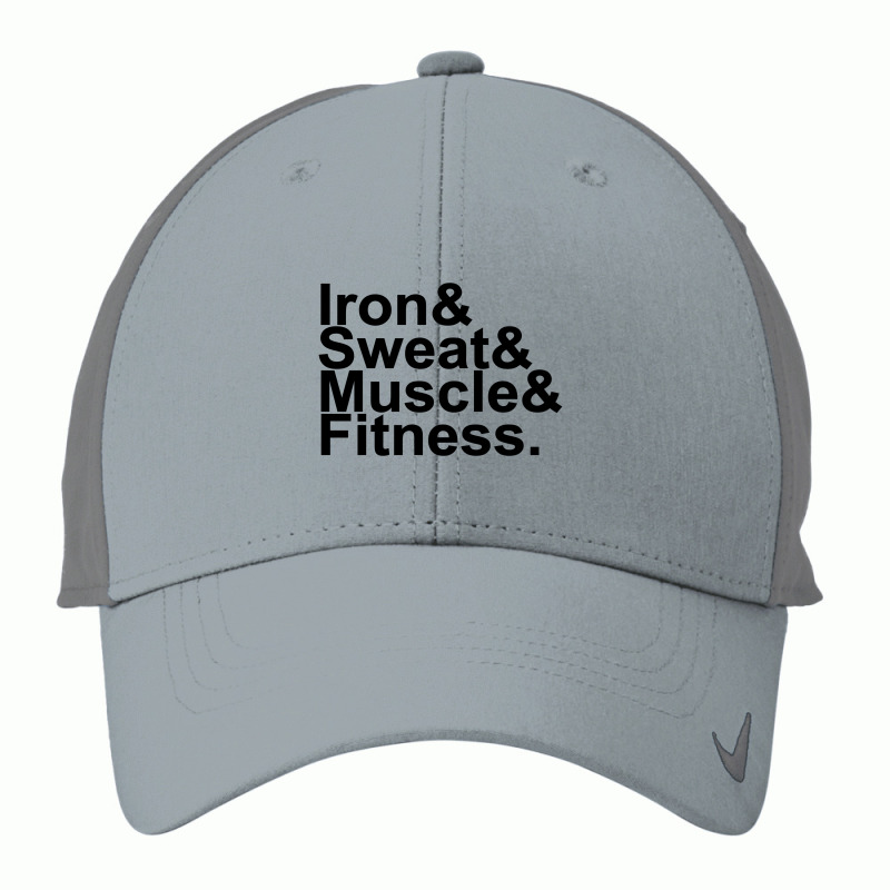 Iron & Sweat & Muscle & Fitness Nike Dri-fit Cap | Artistshot