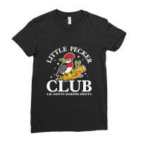 Little Pecker Club Lil Gents Making Dents Ladies Fitted T-shirt | Artistshot