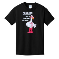 Feeling Depressed, But Doing My Best Goose Hippie Basic Youth T-shirt | Artistshot