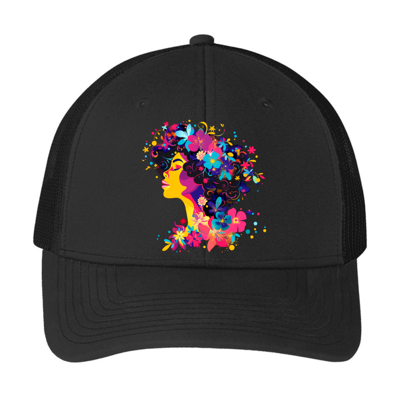 Woman And Flower Pa Trucker Cap by mailson | Artistshot