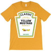 Classic Yellow Mustard Halloween T-shirt | Artistshot