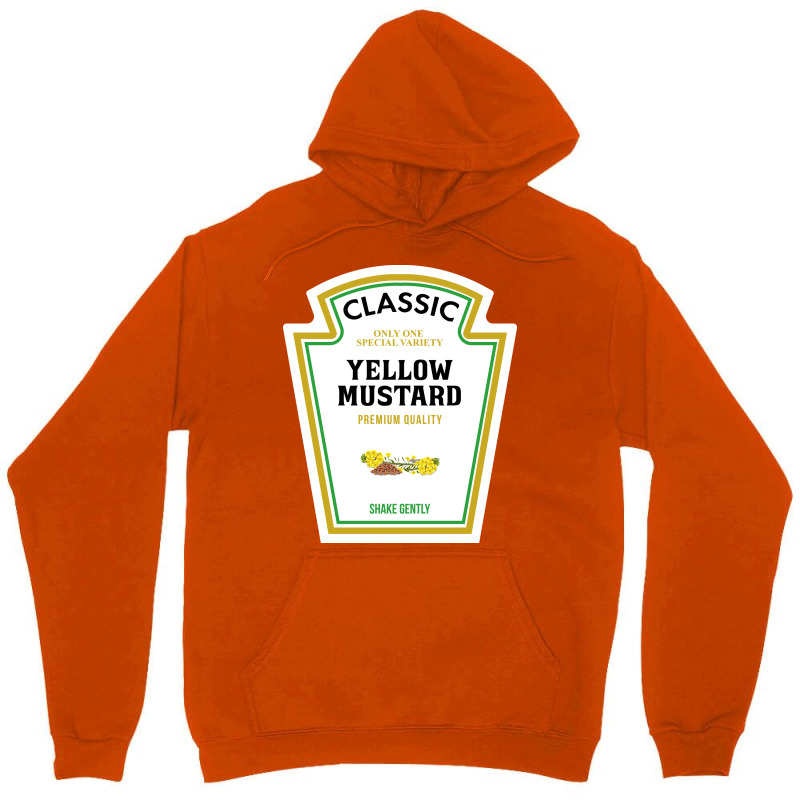 Classic Yellow Mustard Halloween Unisex Hoodie | Artistshot