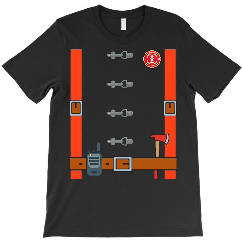 Fire Fighter  Halloween Costume T-shirt | Artistshot