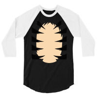 Halloween Tiger Costume 3/4 Sleeve Shirt | Artistshot