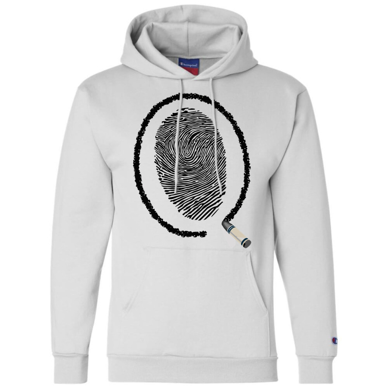 Fingerprint Champion Hoodie by HRC Design | Artistshot