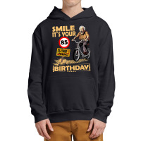 Funny Oldtimer Smile It`s Your Birthday 85 Urban Pullover Hoodie | Artistshot