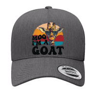 Moo I'm A Goat Giraffe Lover Funny Zoo Animal Cost Yupoong Trucker Cap | Artistshot