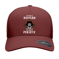 To Err Is Human To Arr Is Pirate With Skull And Cross Swords , Best Gi Seamless Cap | Artistshot