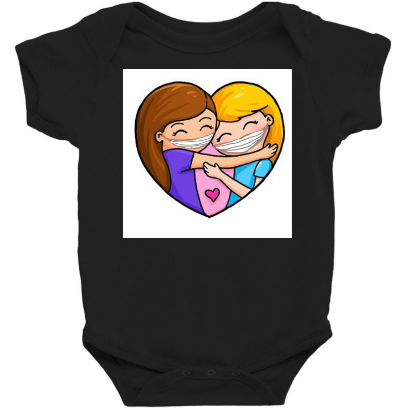 Bff Baby Bodysuit by Artango | Artistshot