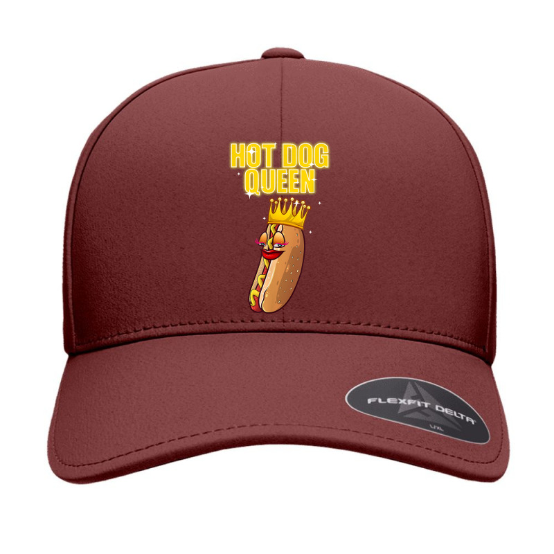 Funny Hot Dog For Women Girls Grilled Wiener Sausage Buns T Shirt Seamless Cap by zagelmaglime | Artistshot