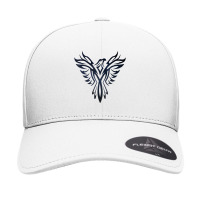 Night Sky Stars Phoenix Mythical Bird Rising Born Again T Shirt Seamless Cap | Artistshot