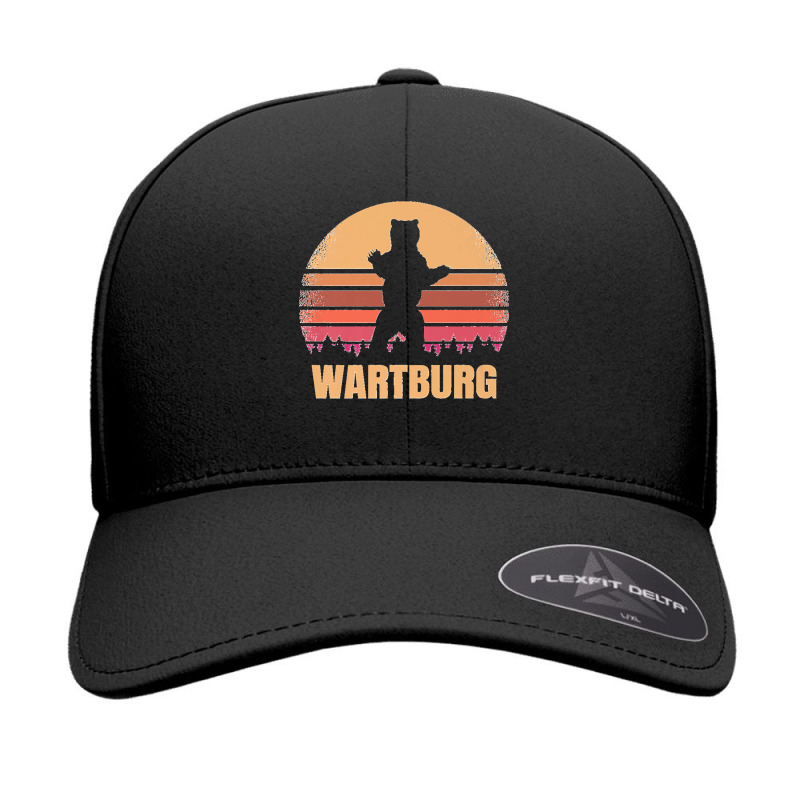 Wartburg Tennessee Vintage Bear Distressed Retro 80s Sunset Premium Seamless Cap by EaglesonBonnie | Artistshot