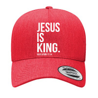 Jesus Is King Bible Scripture Quote Christian Character Animae Yupoong Trucker Cap | Artistshot