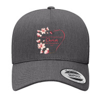 Womens Philippians 413 Christian Bible Verse Flower Gifts Women Funny  Yupoong Trucker Cap | Artistshot