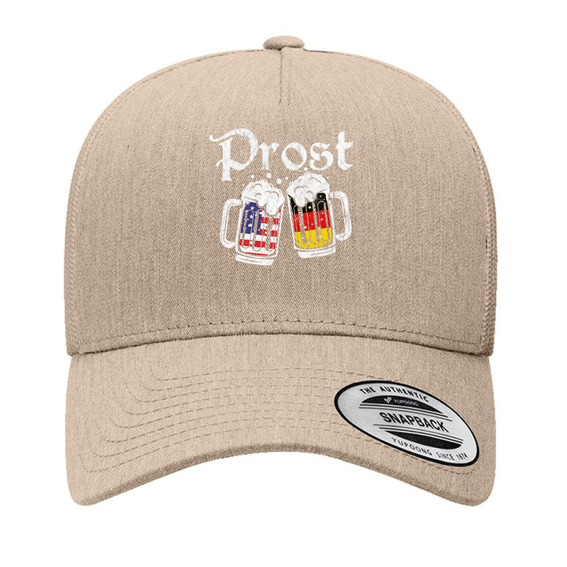 Prost Beer American German Flag Funny Oktoberfest Men Women Tank Top Yupoong Trucker Cap by DianneHenderson91 | Artistshot