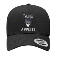 Vintage New Orleans Theme Voodoo Skull Fun Bone Appetit Pun T Shirt Yupoong Trucker Cap | Artistshot