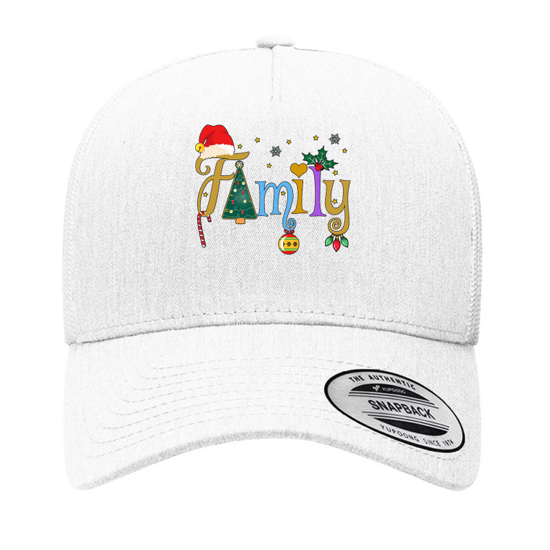 Family Letters Christmas Style Love My Family Christmas Yupoong Trucker Cap by VictorCruz | Artistshot