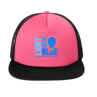 Light It Up Blue Autism Awareness Foam Snapback Hat | Artistshot