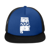 Alabaster Hoover Birmingham Area Code 205 Shirt, Alabama Foam Snapback Hat | Artistshot