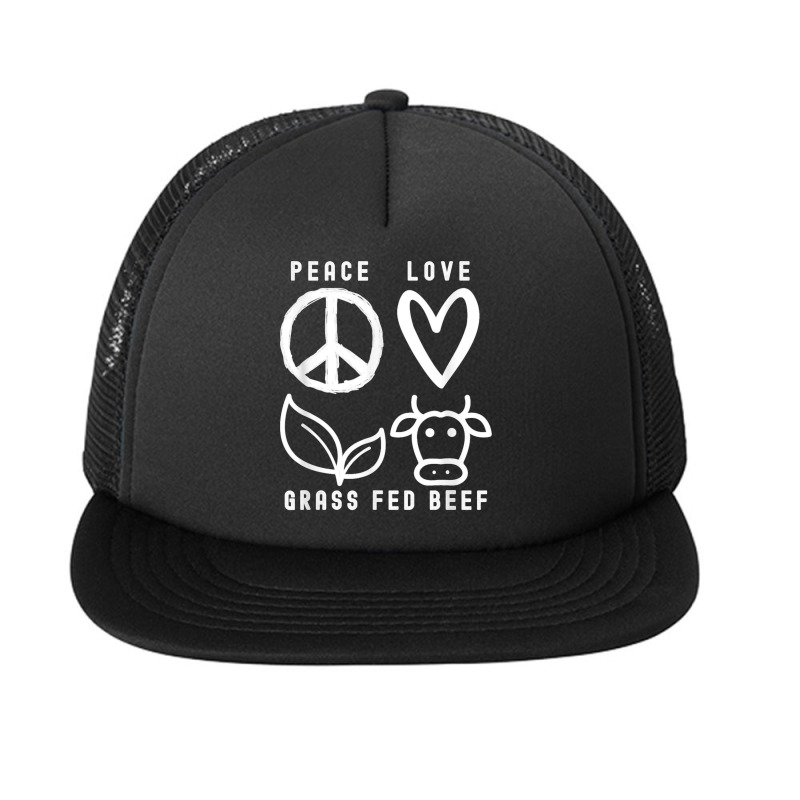 Biohacking Grass Fed Beef Ketosis Keto Butter Bacon Biohack T Shirt Foam Snapback Hat | Artistshot