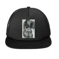 The Grey Area By D.p. Johnson T Shirt Foam Snapback Hat | Artistshot