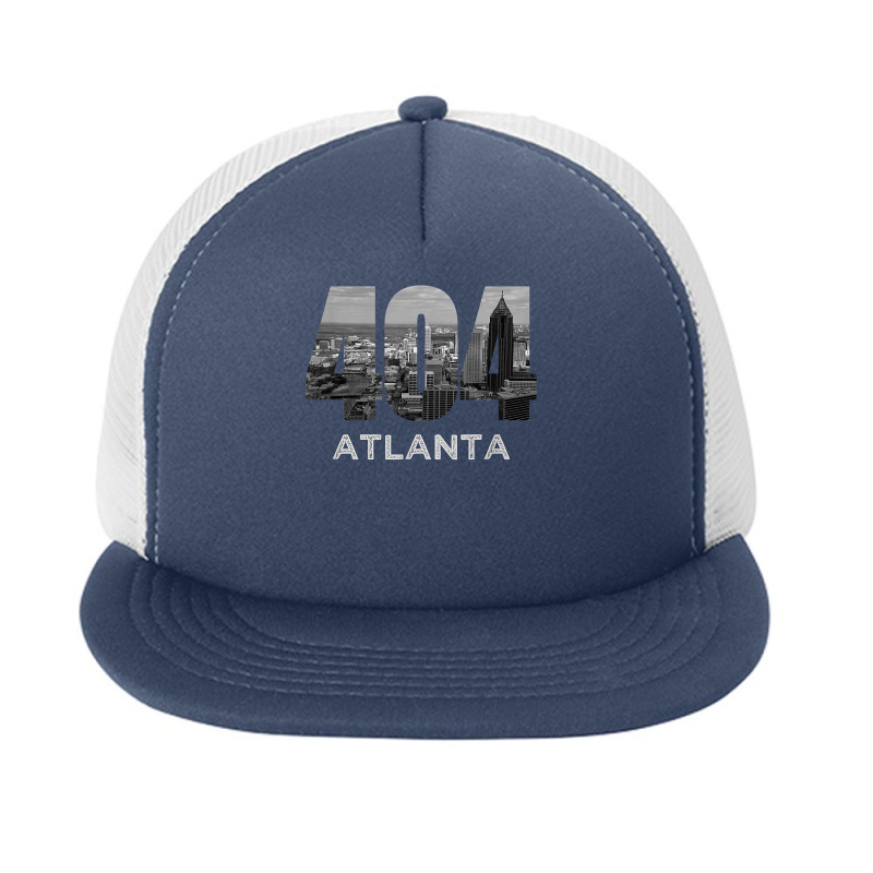 City Skyline Area Code 404 Downtown Atlanta Georgia Souvenir T Shirt Foam Snapback hat by paisleafuscaldo | Artistshot